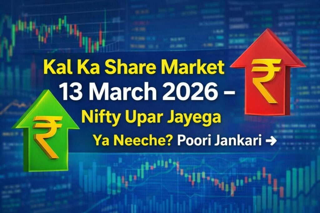Nifty 50 and BSE Sensex fall sharply in early trading on March 13, 2026 as FMCG and midcap stocks lead the market decline