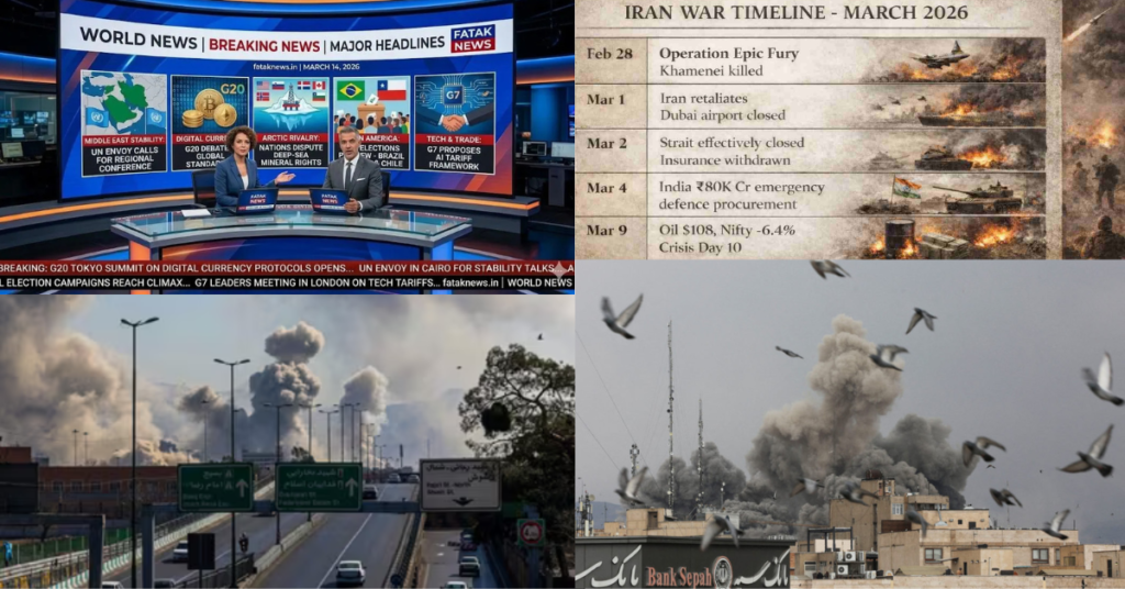 Middle East conflict impacting global stock markets with rising volatility and oil prices March 2026